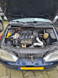 Renault Megane (voorzijde &amp; motor)